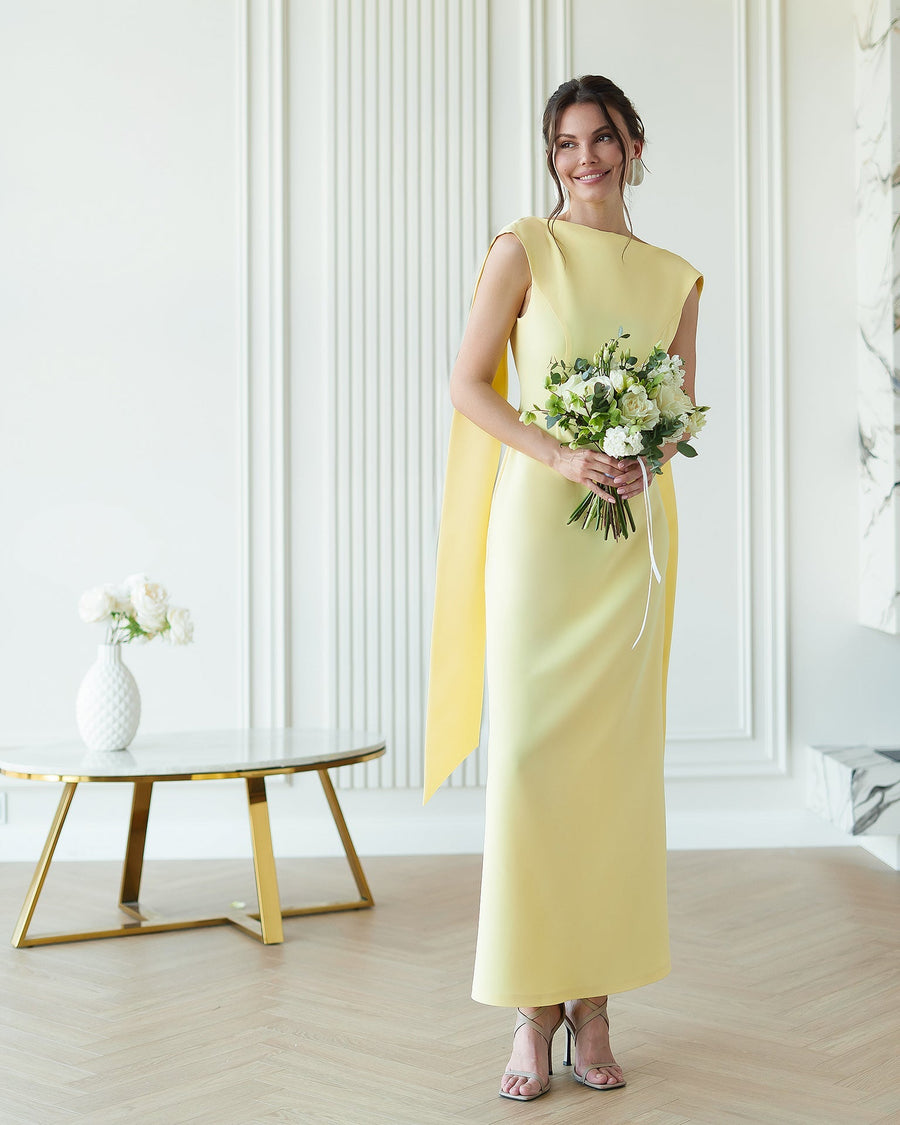 Athena Cape Gown