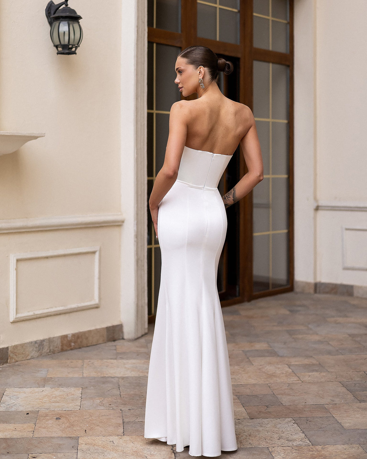Seravia Dress, Beyaz, fotoğraf 2
