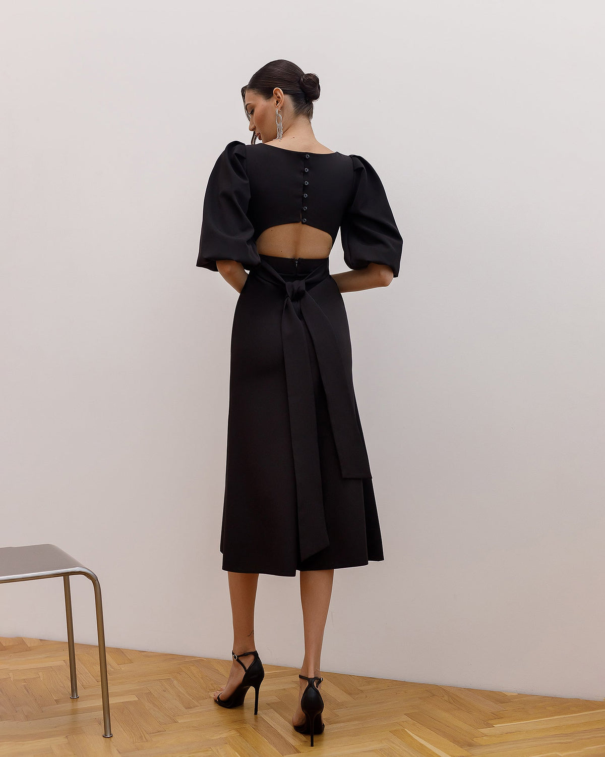 Eloise Dress, Siyah, fotoğraf 2