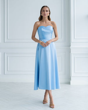 Serena Strapless Midi Dress — Ellitáne, görsel 8