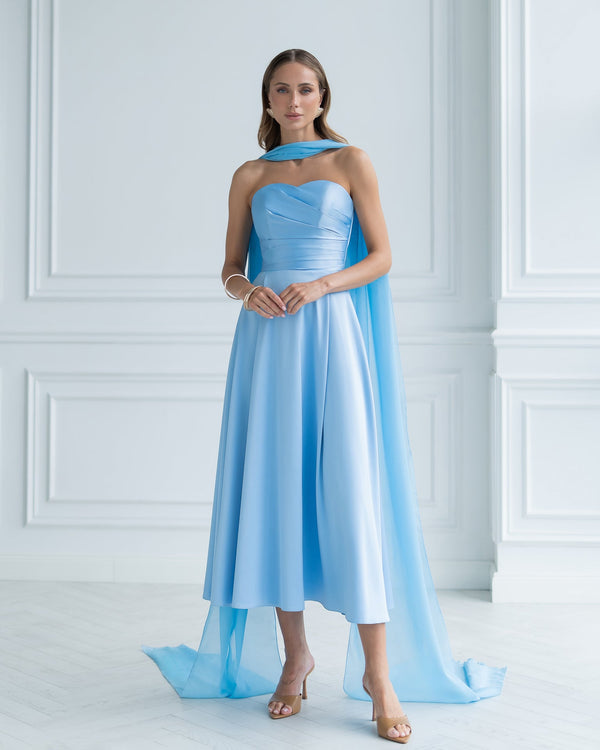 Serena Strapless Midi Dress — Ellitáne, görsel 13