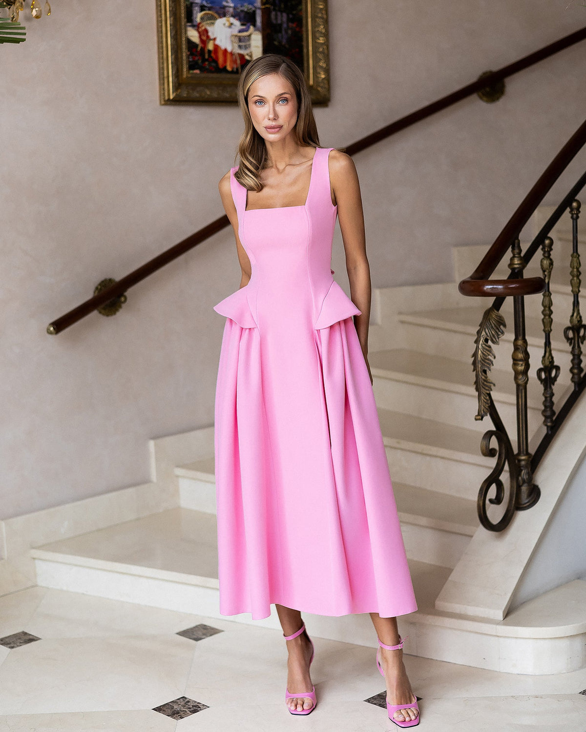 Vionelle Dress, Pembe, fotoğraf 1