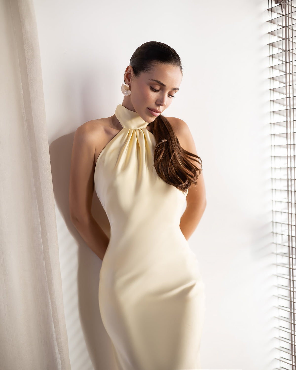 Lunarelle Dress, Limon, fotoğraf 4