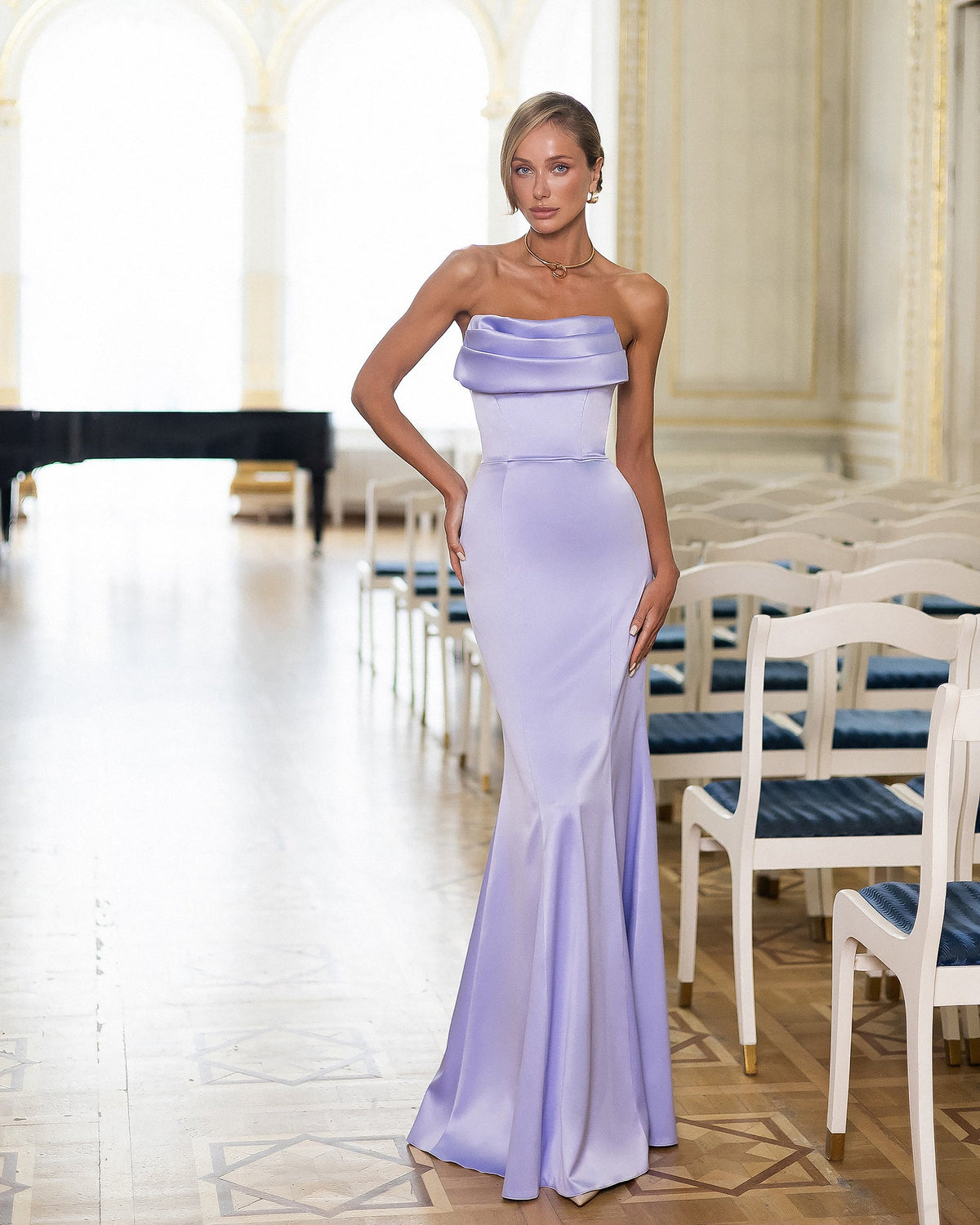 Seravia Dress, Lavanta, fotoğraf 1