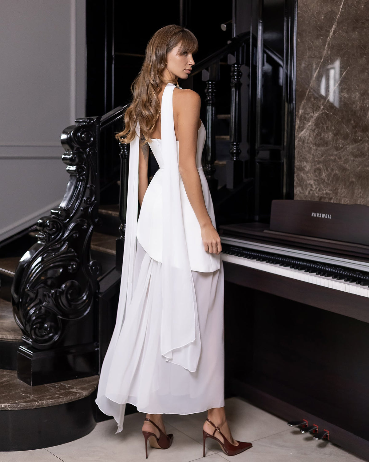 Annabelle Bridal Elbise, Beyaz, fotoğraf 2