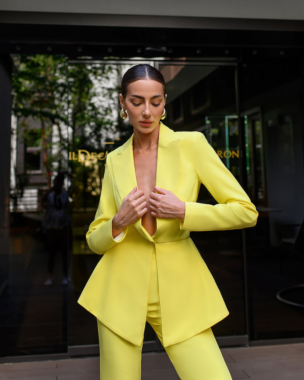 Riviera Peplum Suit — Ellitáne