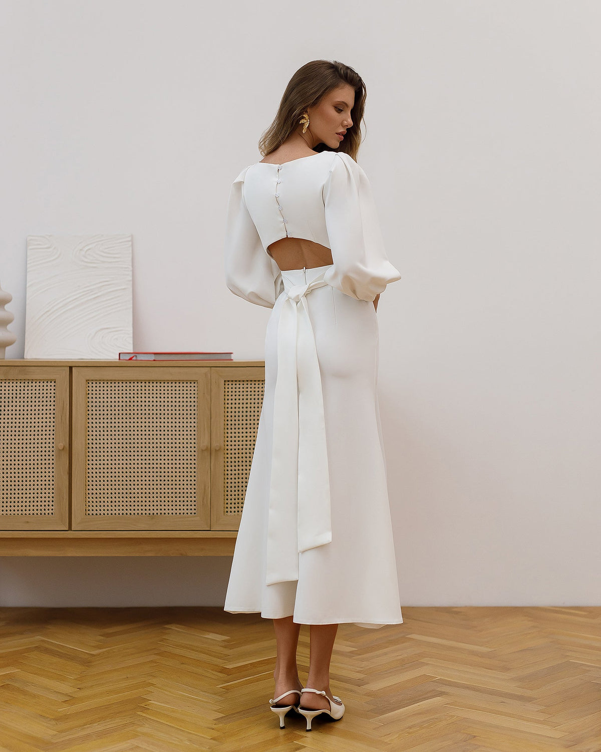 Eloise Dress, Beyaz, fotoğraf 2