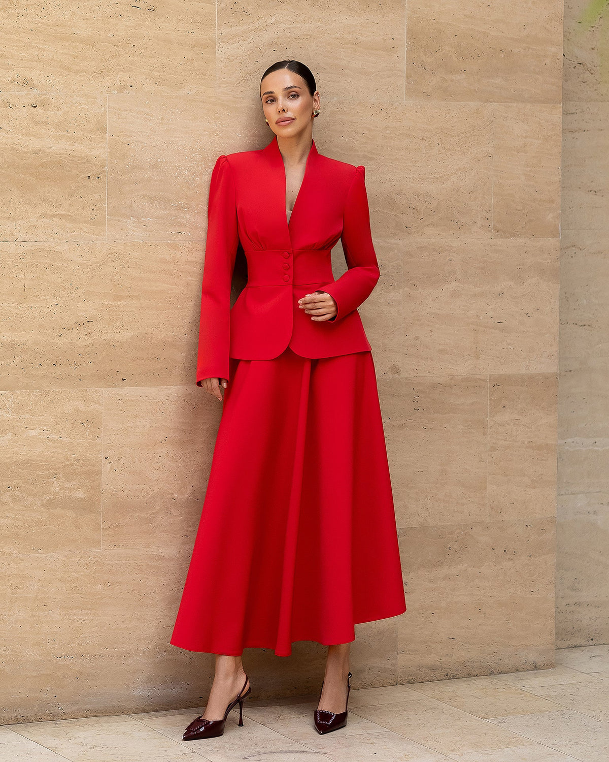 Anselia Suit, Kırmızı, fotoğraf 1