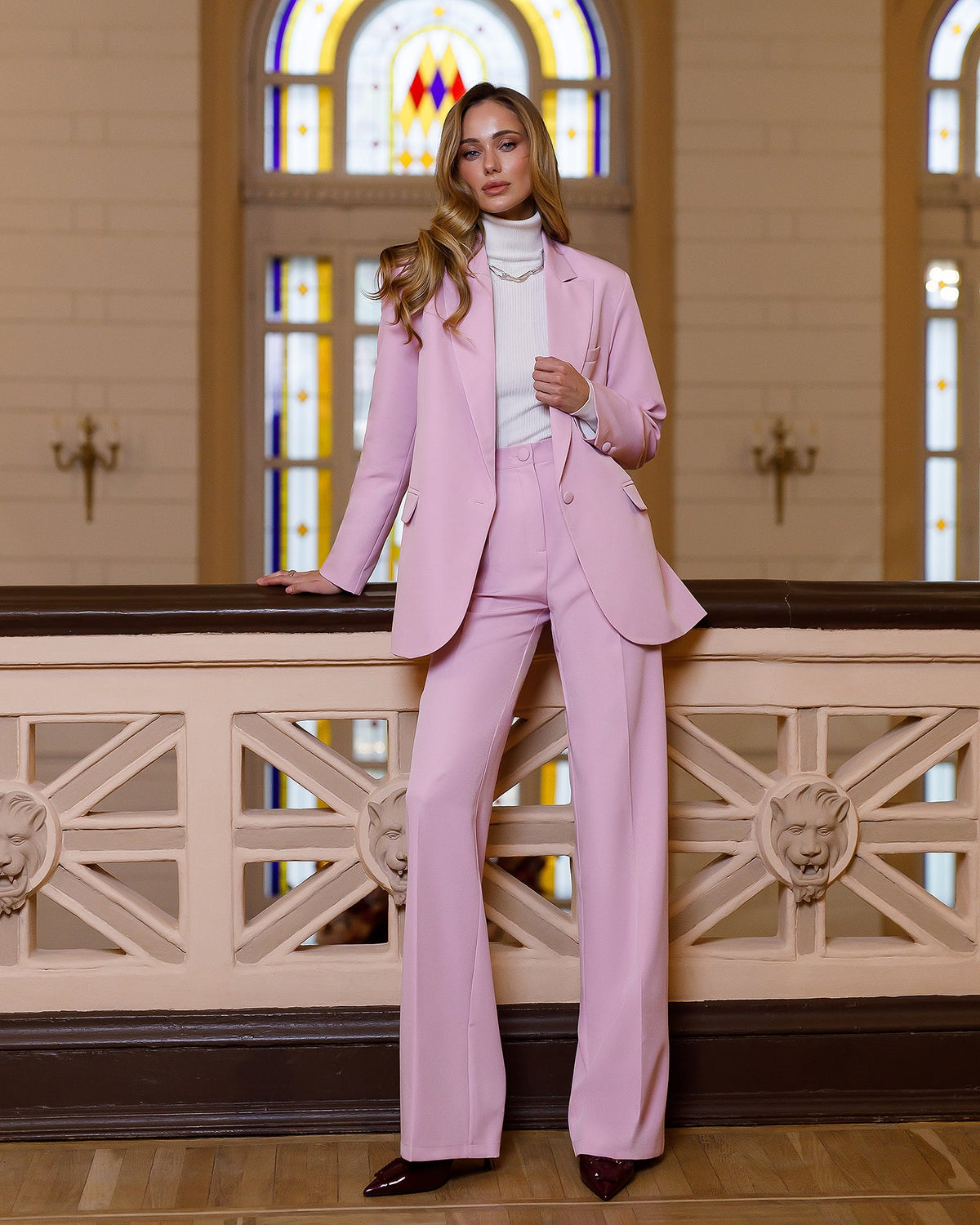 Opulence Two-Piece Suit, Pudra, fotoğraf 1