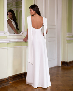 Athena Cape Gown