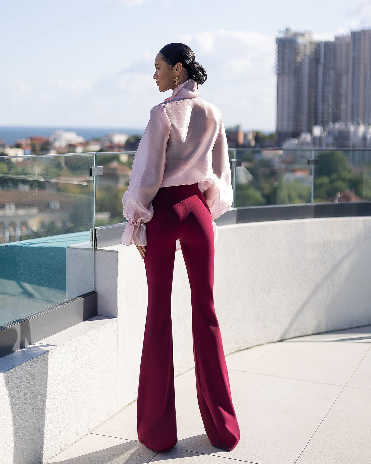 Eveloria Blouse, Pembe, fotoğraf 5