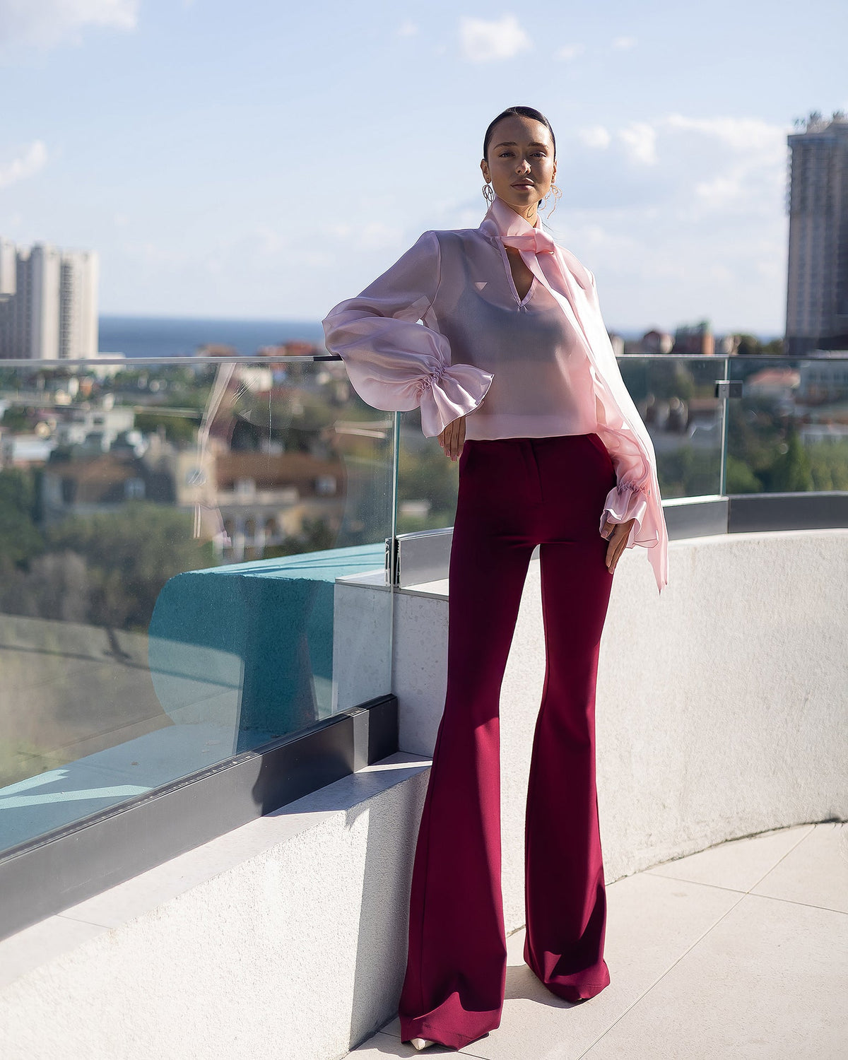 Eveloria Blouse, Pembe, fotoğraf 6