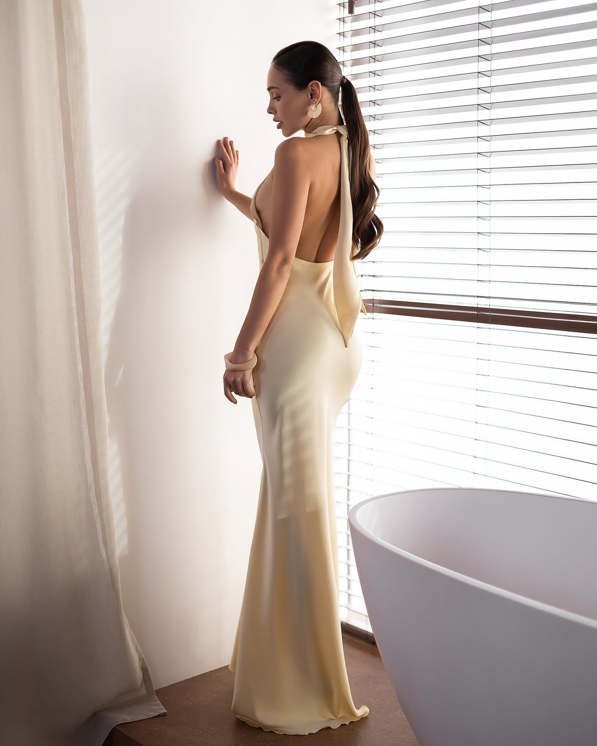 Lunarelle Dress, Limon, fotoğraf 5