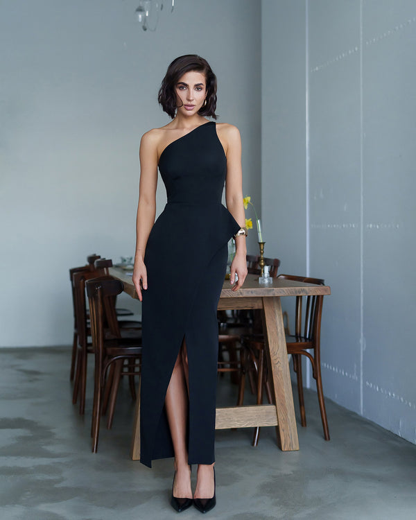 Aurora One Shoulder Dress — Ellitáne, görsel 2
