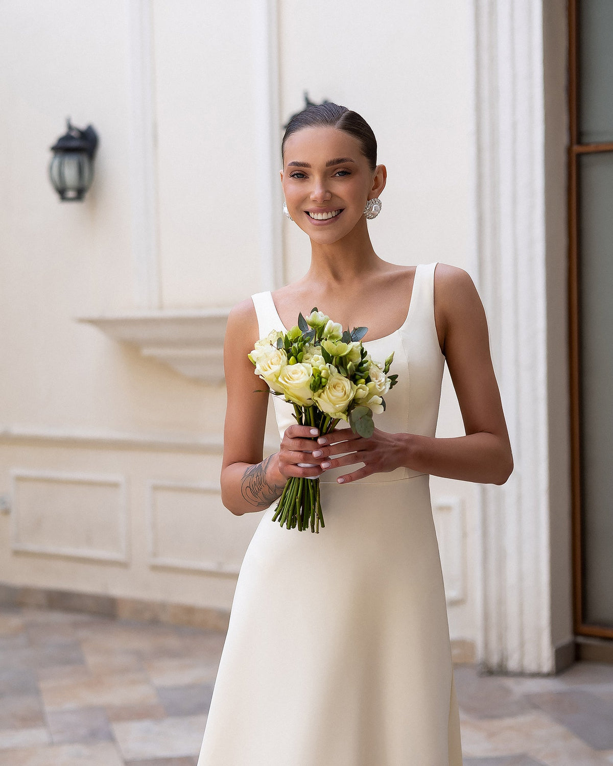 Esmiora Dress, Limon, fotoğraf 3