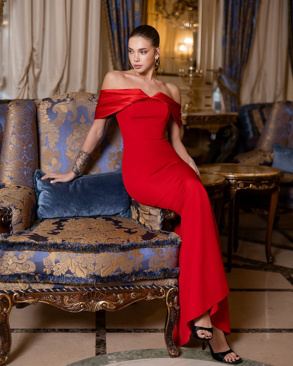 Vivienne Gown, Kırmızı, fotoğraf 5