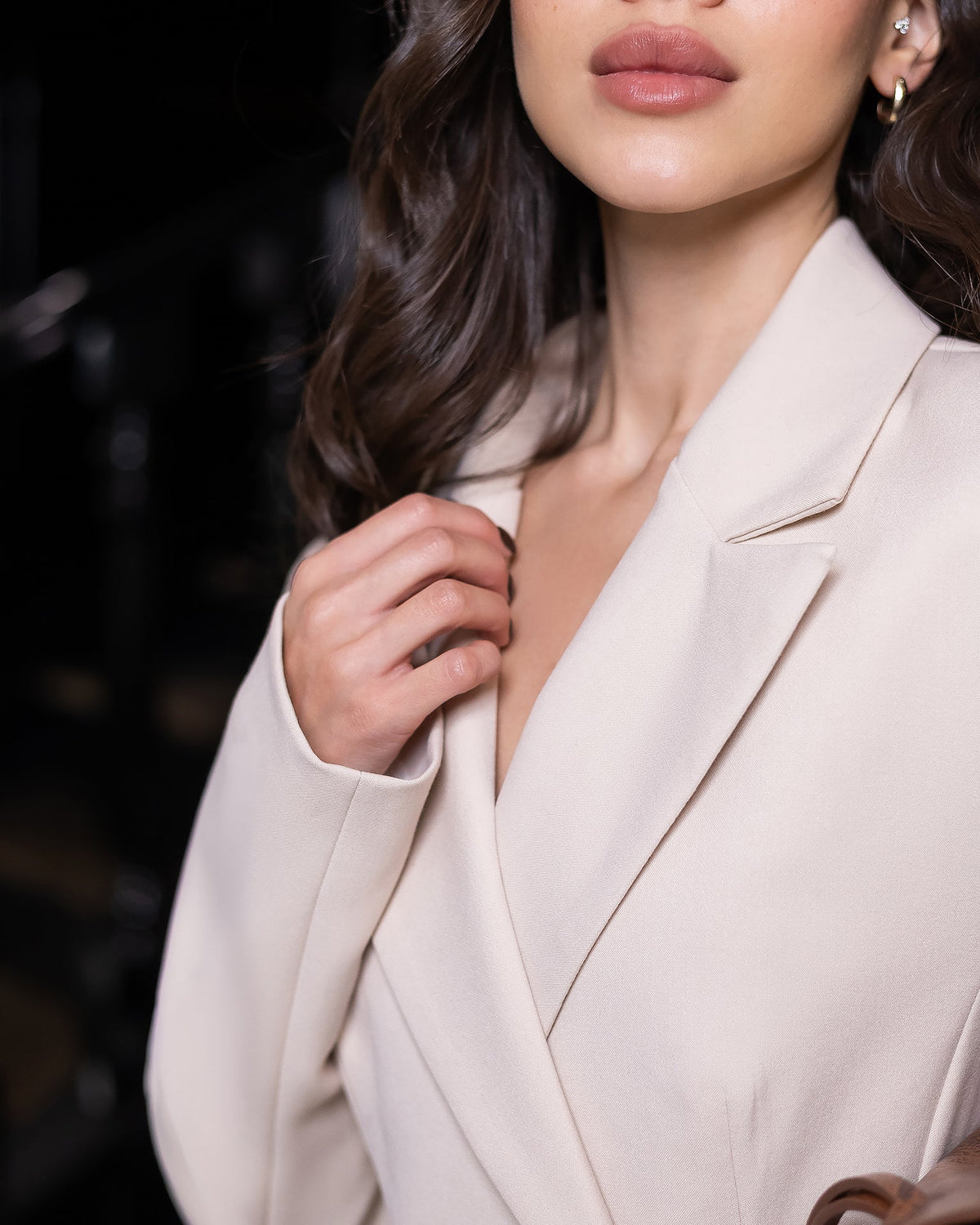 Viviana Blazer Elbise, Açık Bej, fotoğraf 4