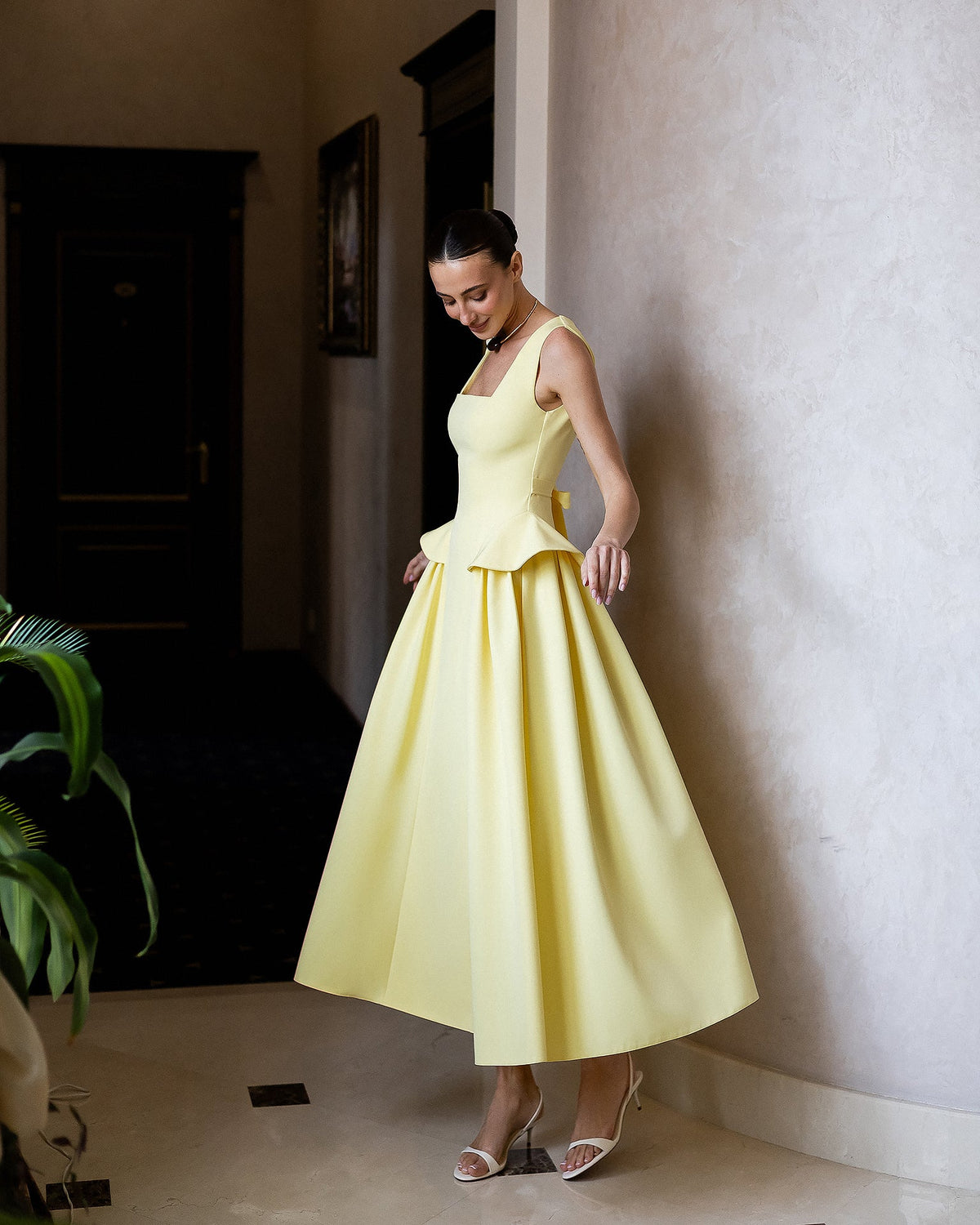 Vionelle Dress, Sarı, fotoğraf 3