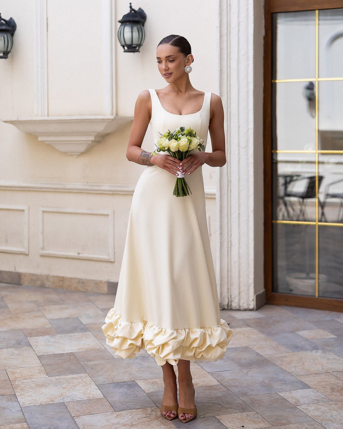 Esmiora Dress, Limon, fotoğraf 1