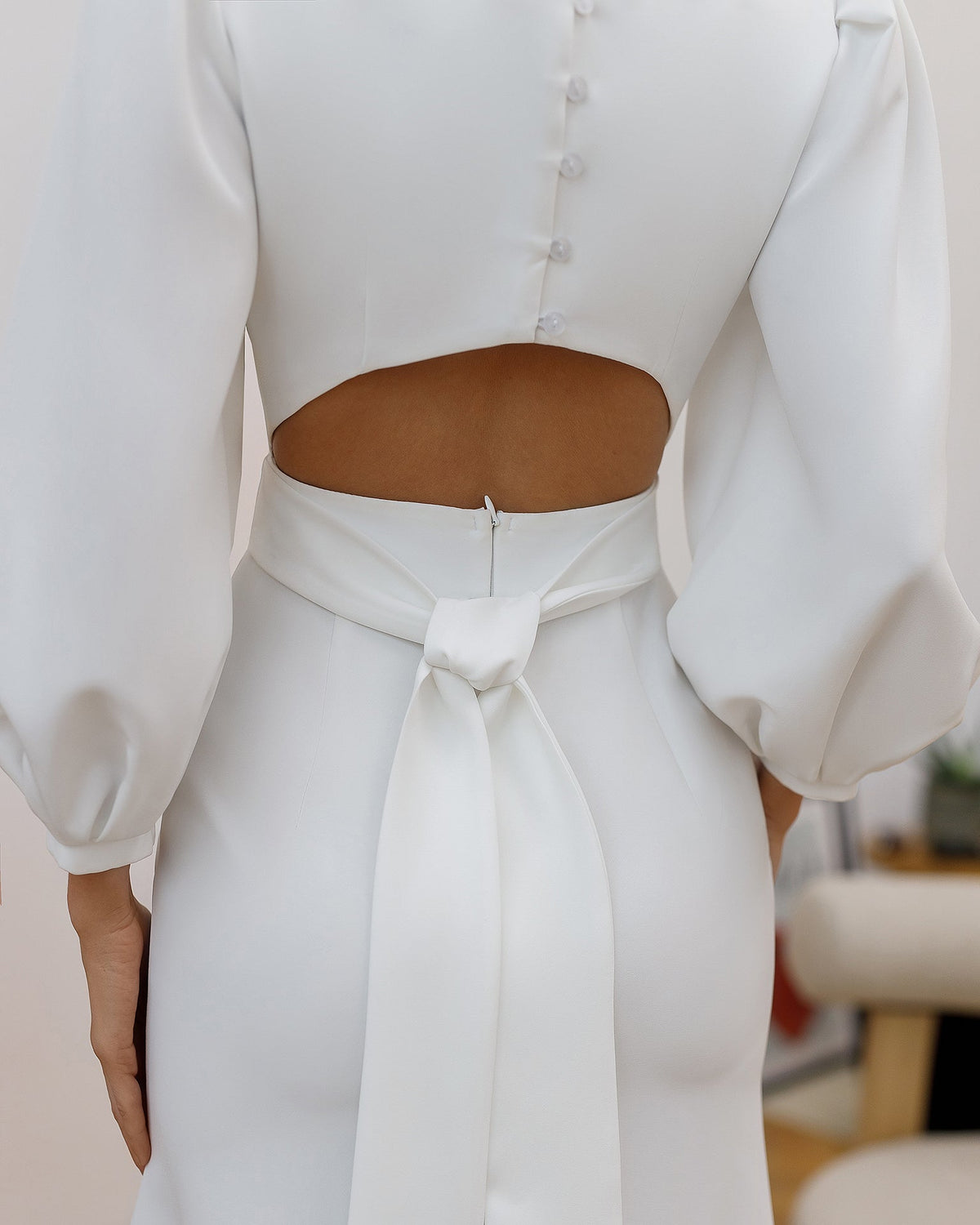 Eloise Dress, Beyaz, fotoğraf 3