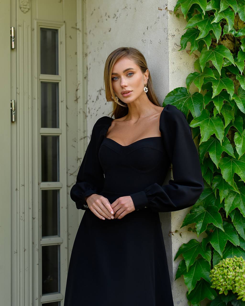 Aria Dress, Siyah, fotoğraf 3