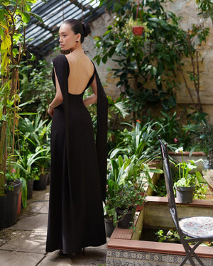 Athena Cape Gown