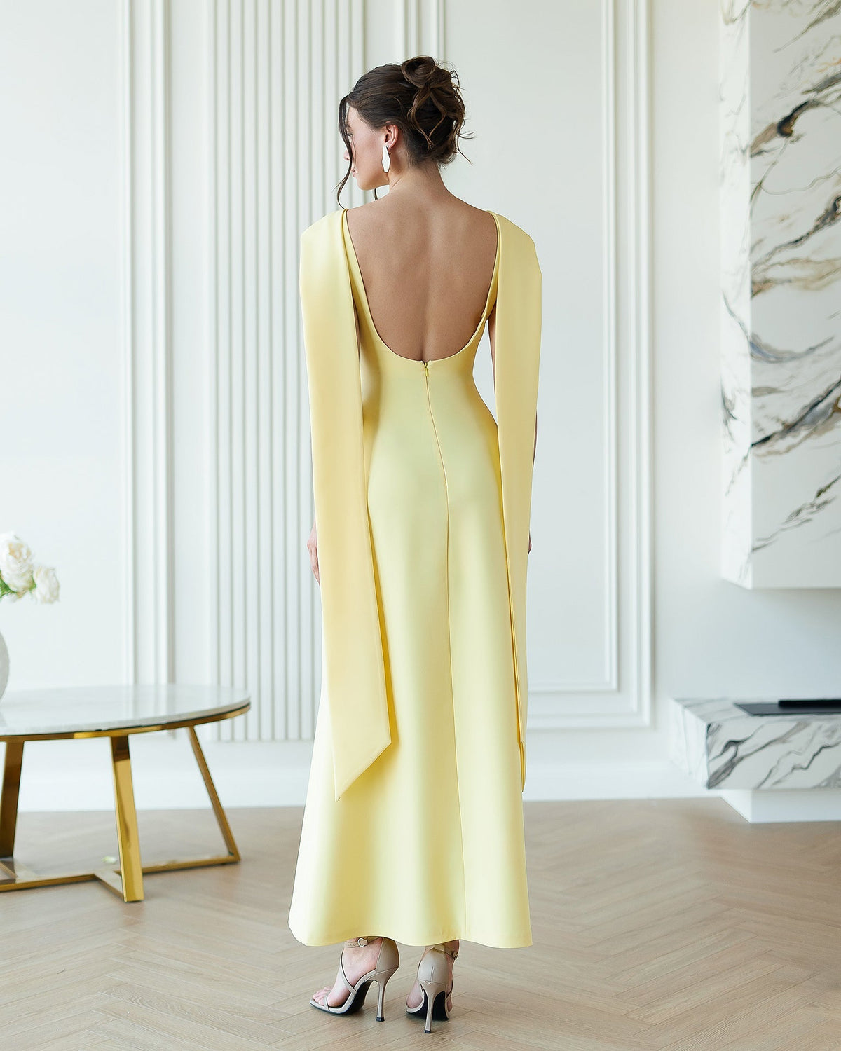 Athena Cape Gown, Limon, fotoğraf 3