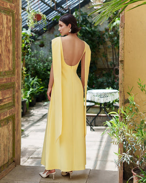 Athena Cape Gown