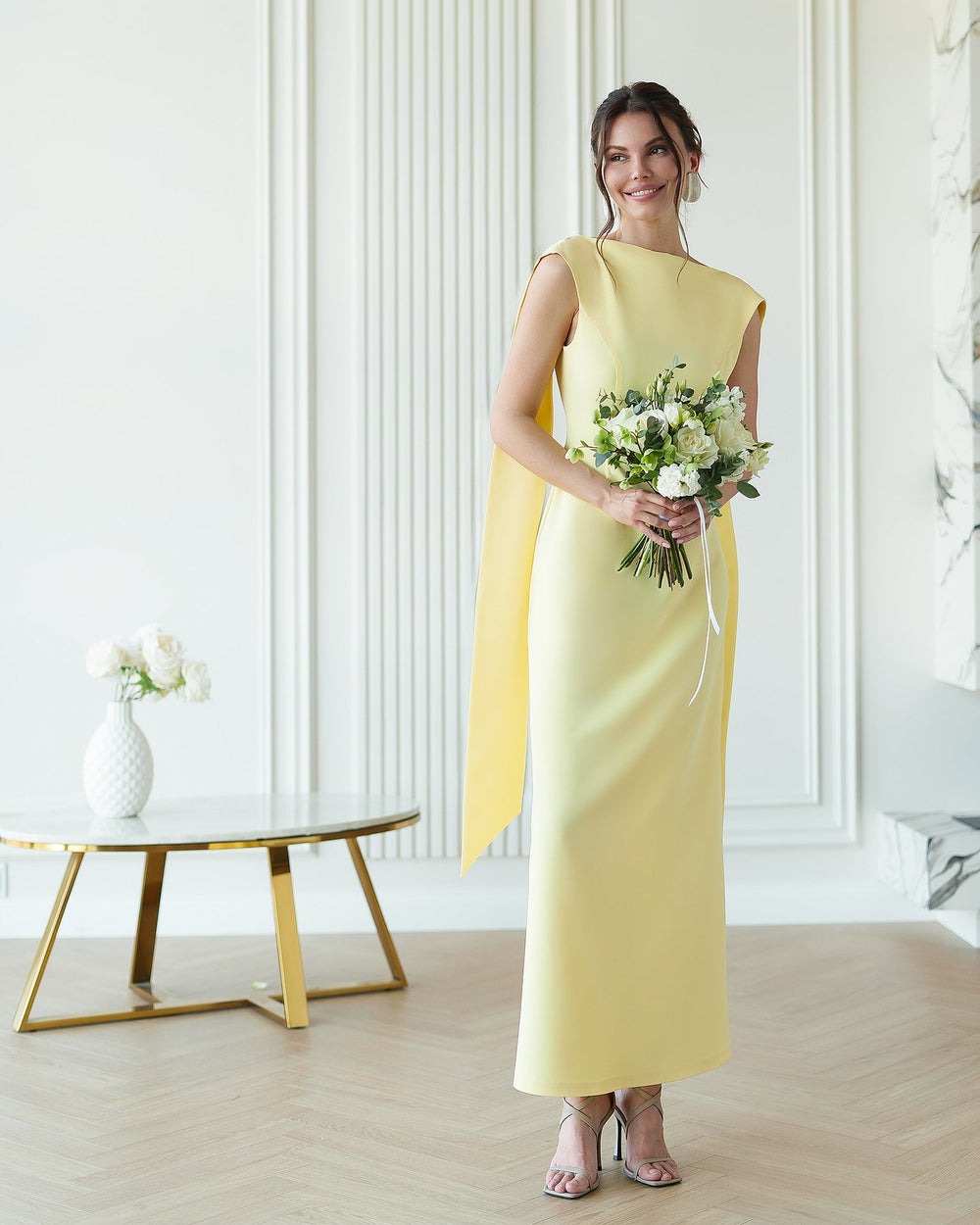 Athena Cape Gown — Ellitáne