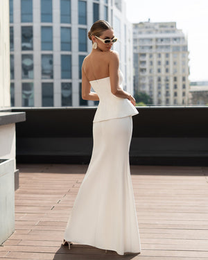 Celestia Bridal Bandeau Suit