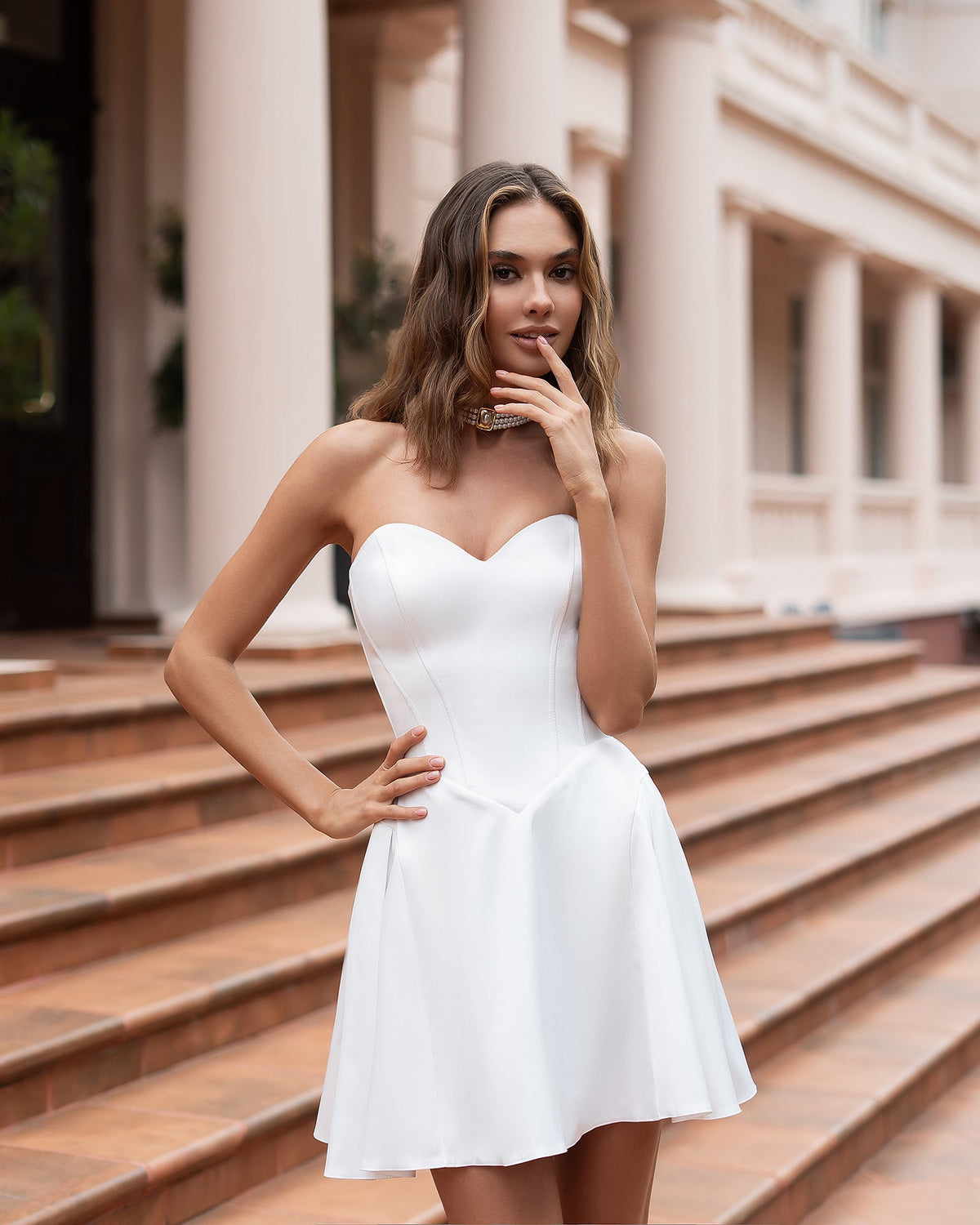 Elora Bridal Corset Dress, fotoğraf 3