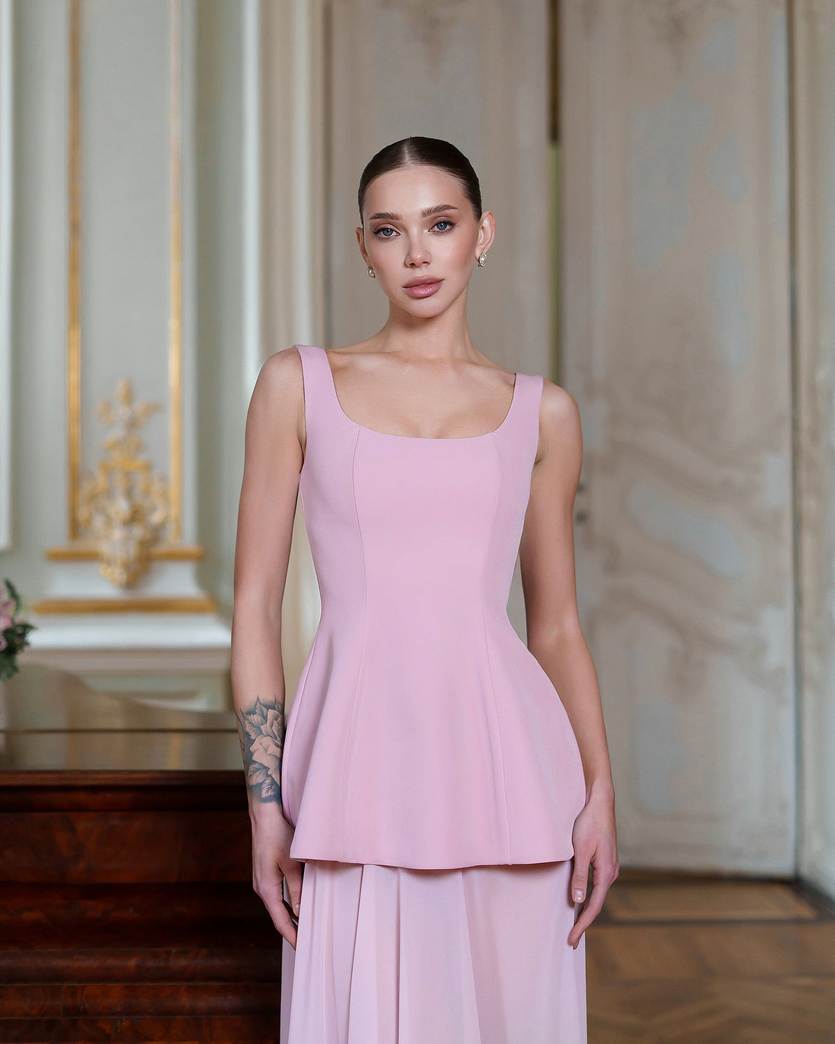 Enigma Dress, Pembe, fotoğraf 4