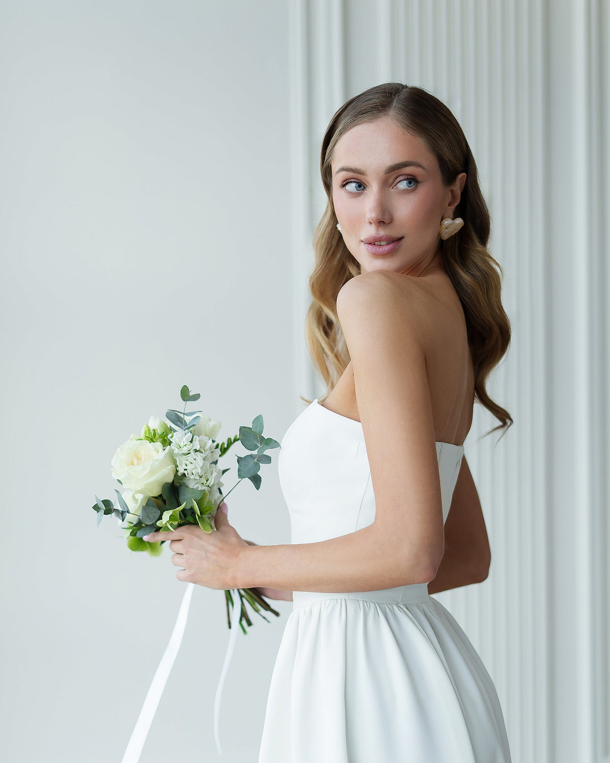 Lucia Bridal Midi Dress, fotoğraf 5