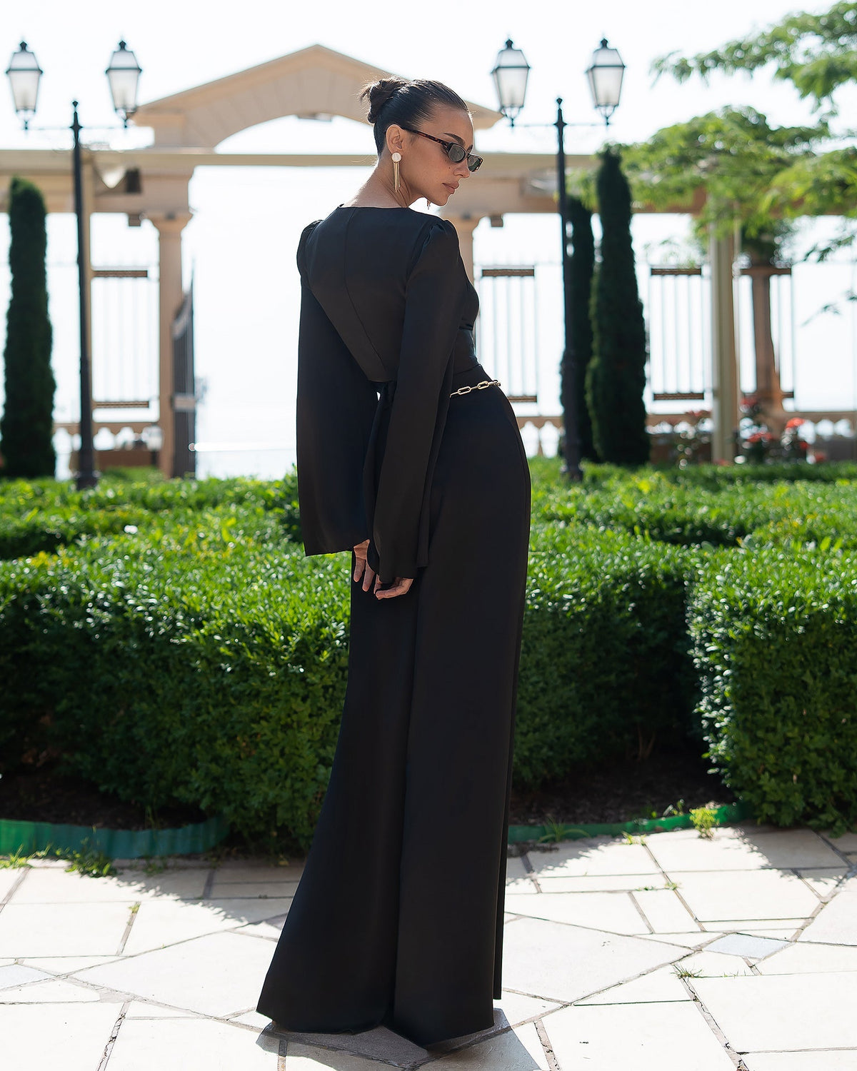 Noir Wrap Set, Siyah, fotoğraf 2