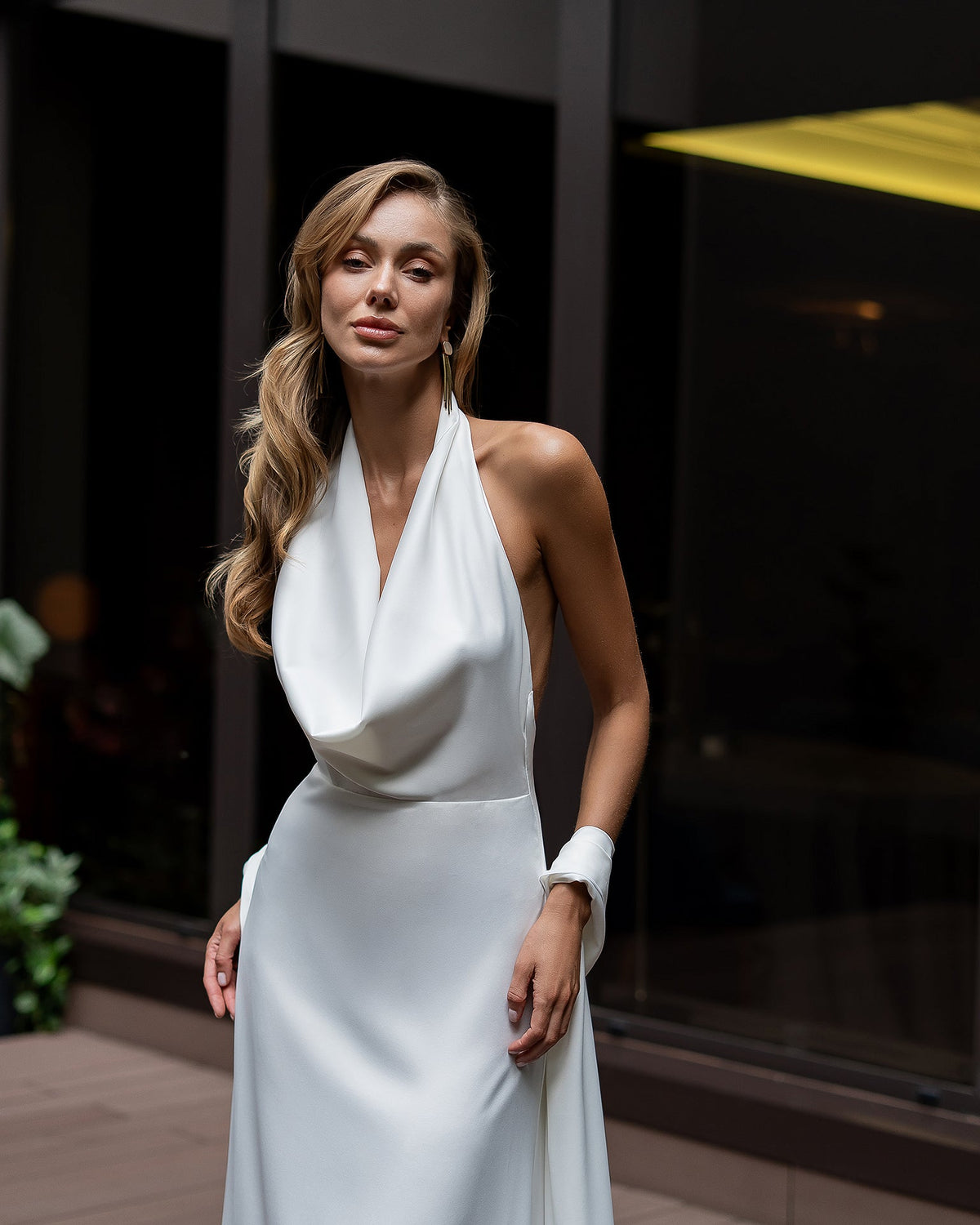 Odile Bridal Gown, Beyaz, fotoğraf 3