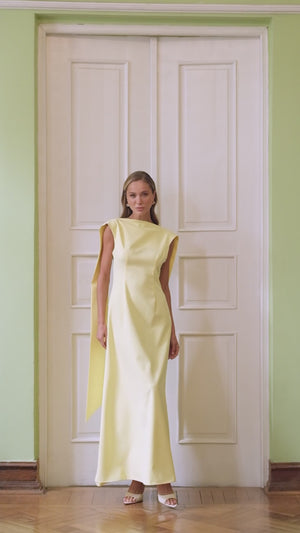 Athena Cape Gown