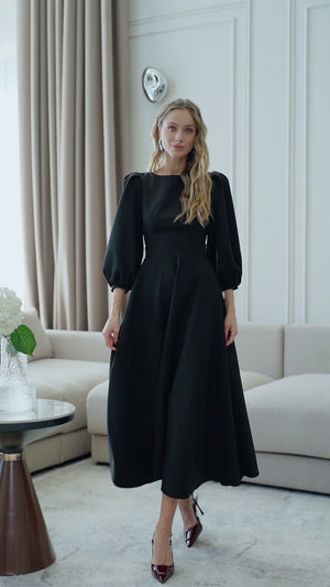 Valerie Midi Elbise