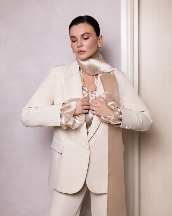 Opulence Blazer — Ellitáne, krem kombin