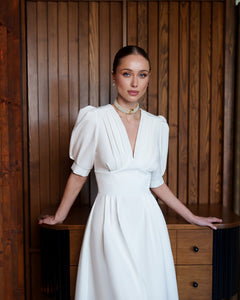 Valencia Bridal Midi Dress