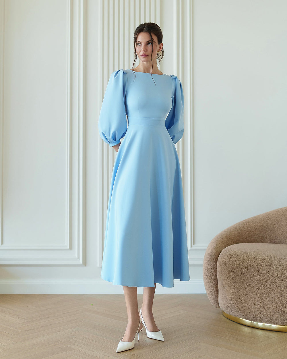 Valerie Midi Dress — Ellitáne, görsel 3