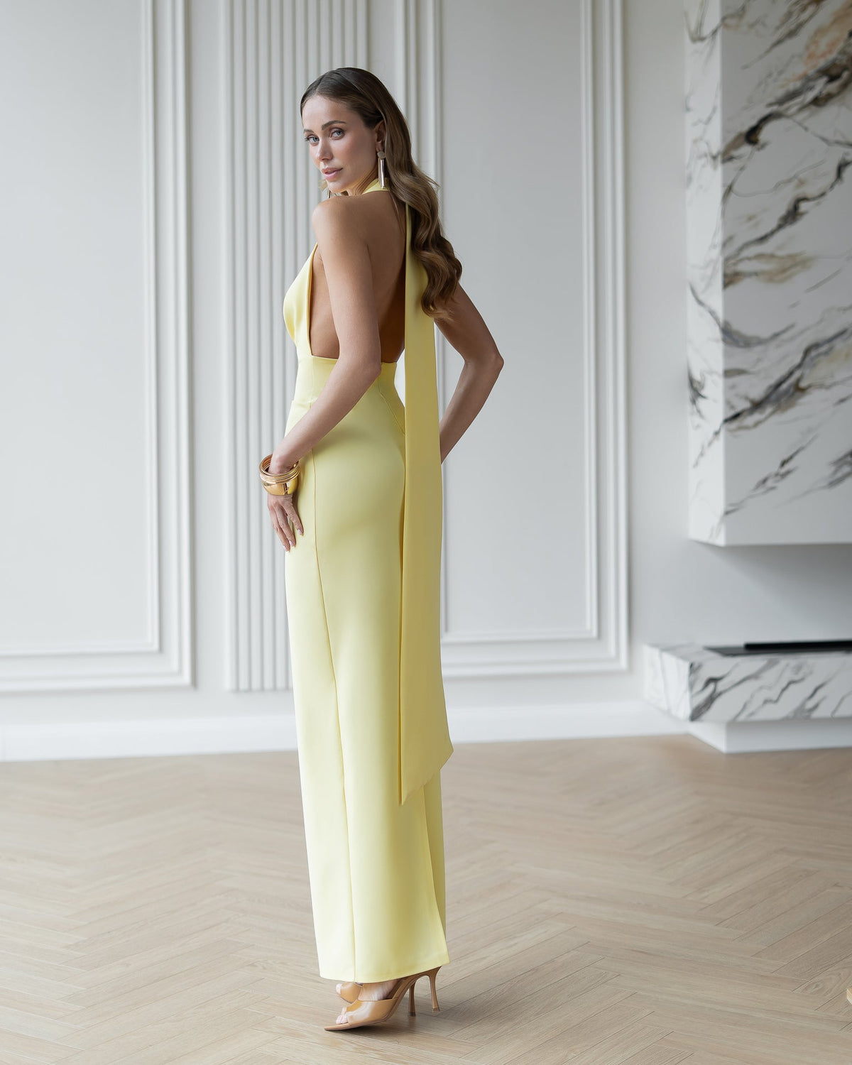 Verona Dress, Güneş Sarısı, fotoğraf 2
