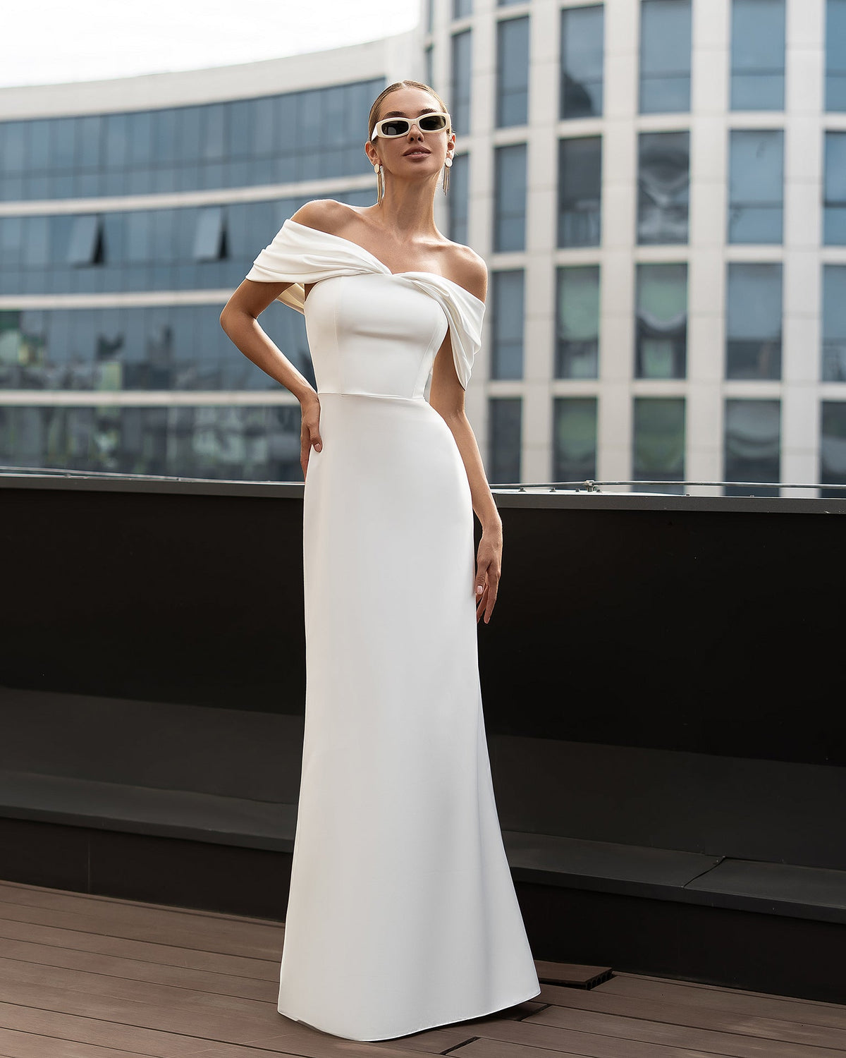 Vivienne Bridal Gown, Beyaz, fotoğraf 1